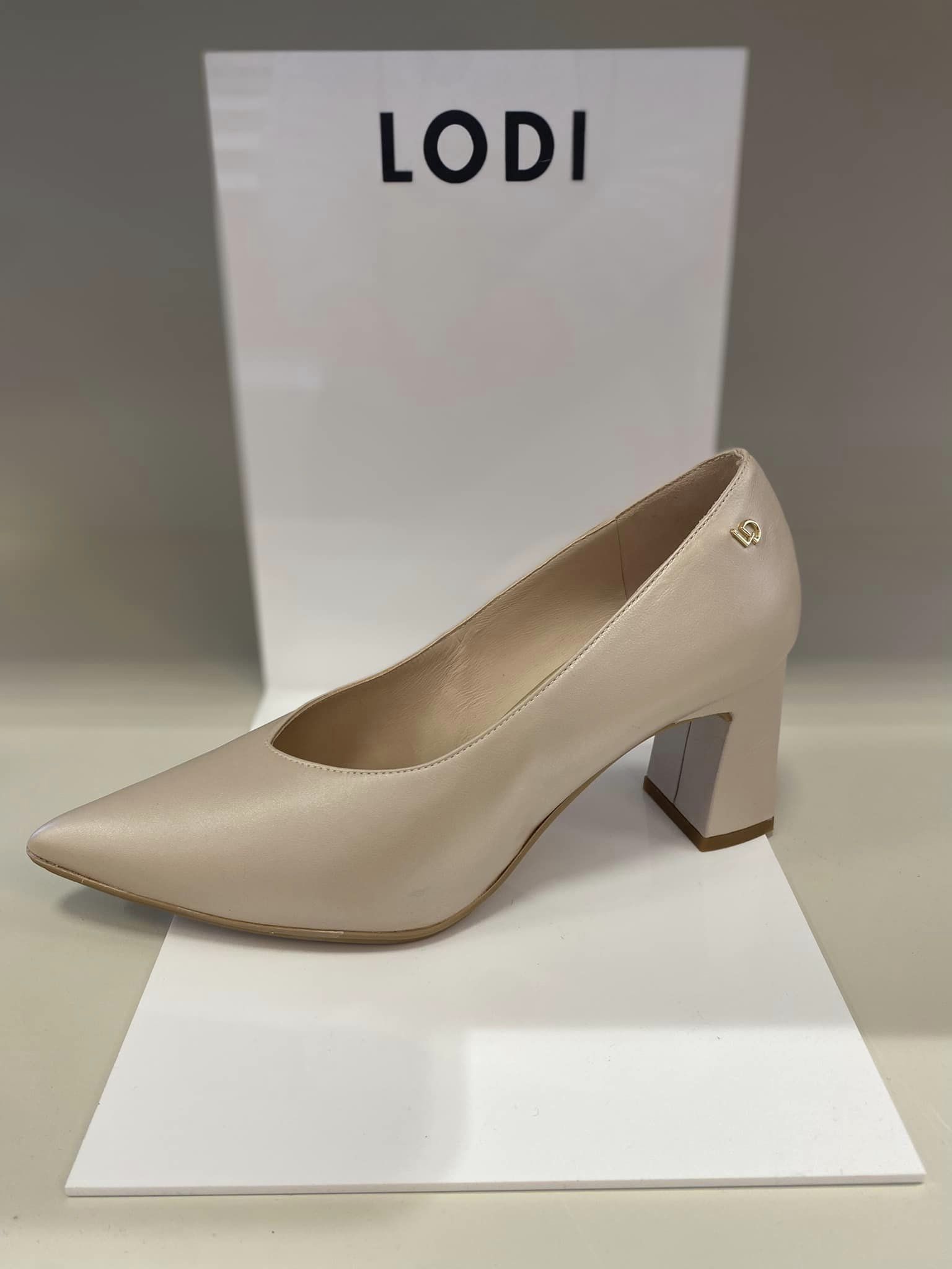 Lodi Masana (Nude Block Heel)