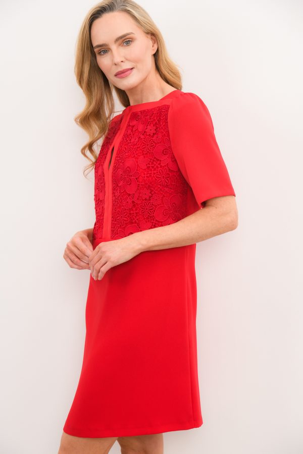 Caroline Kilkenny Alix Red Lace